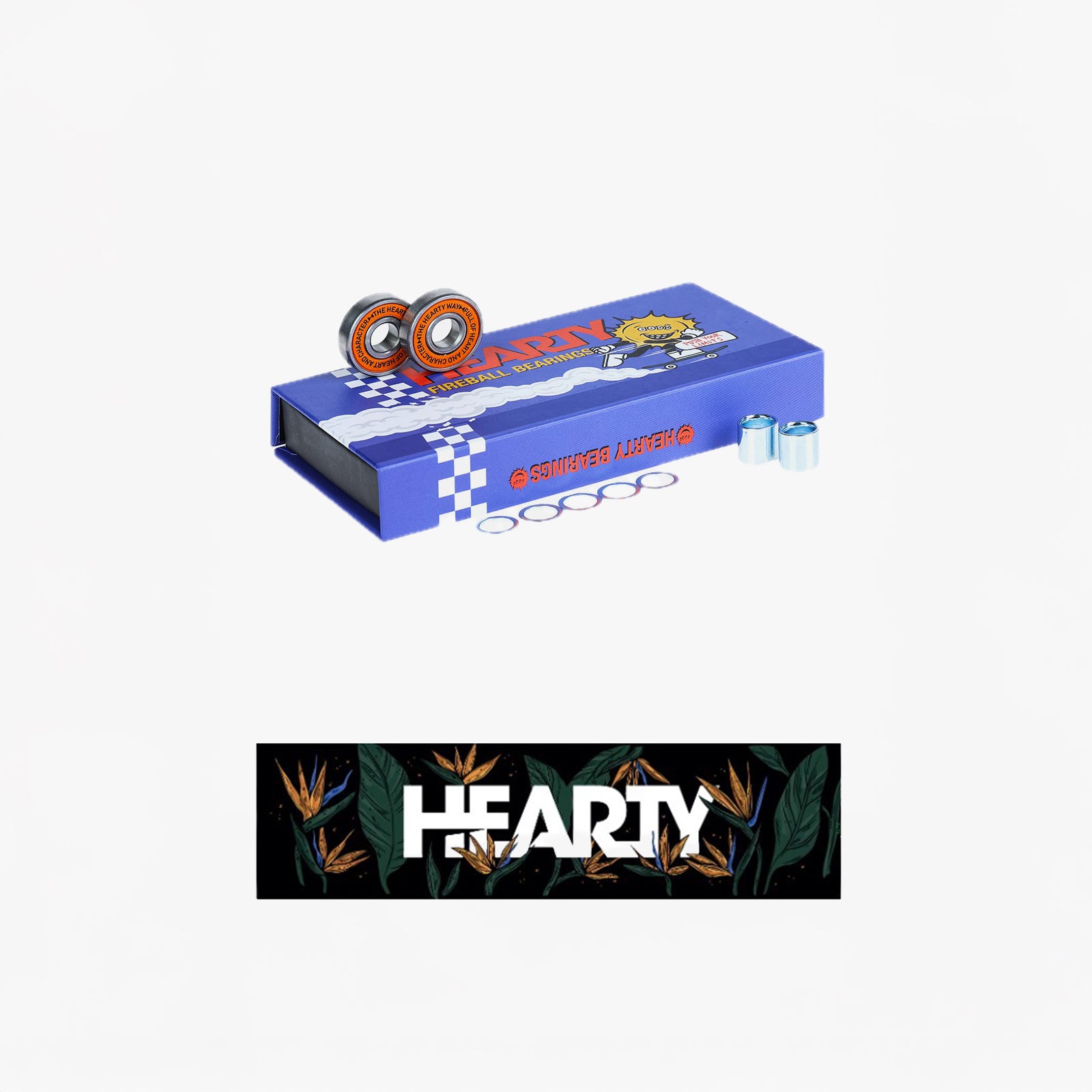 Fireball Bearings + Bird of Paradise Grip Combo