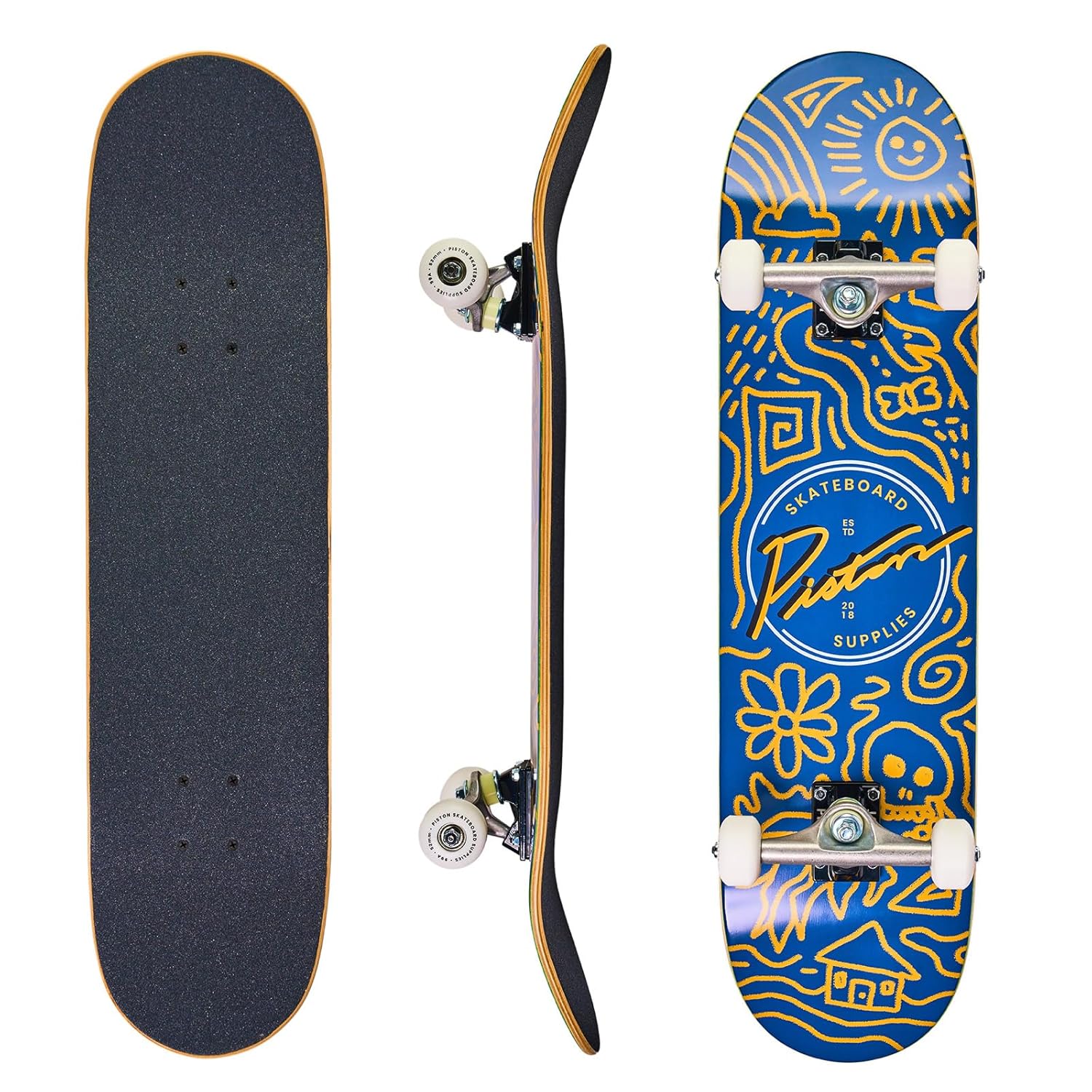 DOODLE SKATEBOARD - COMPLETE