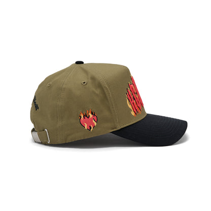 FLAME FURY CAP GREEN
