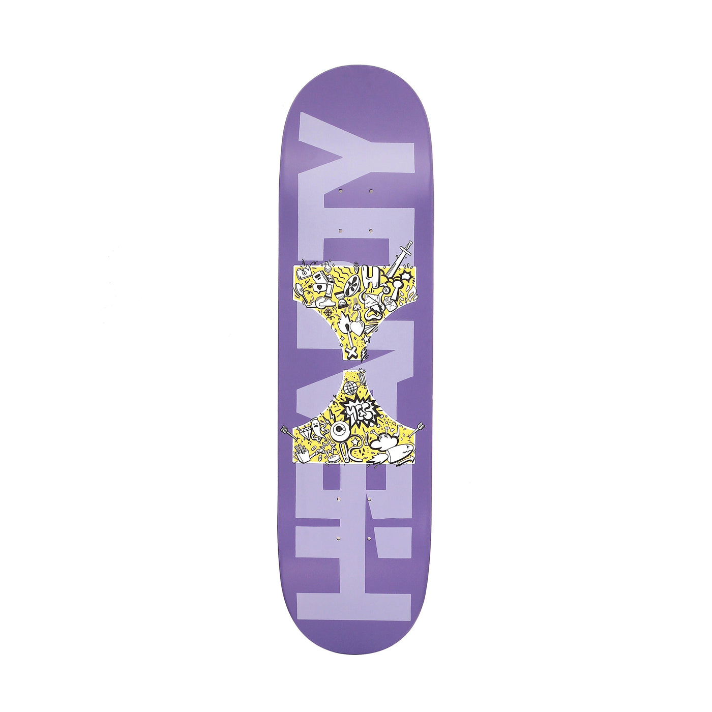 HOUR GLASS PURPLE | DECK + GRIPTAPE