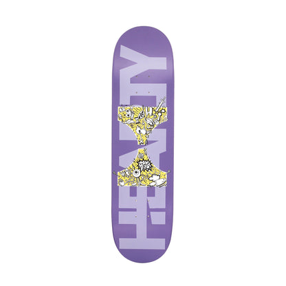 Hour Glass Purple - Deck with Grip Tape