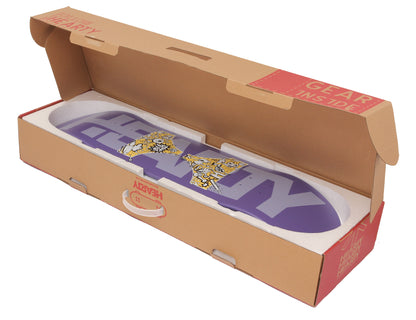Hearty Pro-Complete Skateboard Pack- Unassembled- 8.0" -Purple Dipped