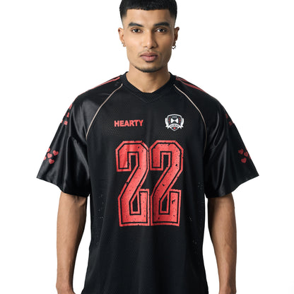 MVP FLEX FOOTBALL JERSEY - BLACK
