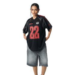 MVP FLEX FOOTBALL JERSEY - BLACK