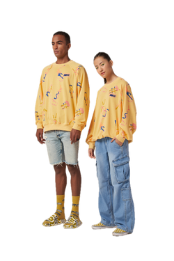 Not Limited Sweatshirt-Yellow