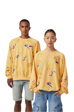 Not Limited Sweatshirt-Yellow