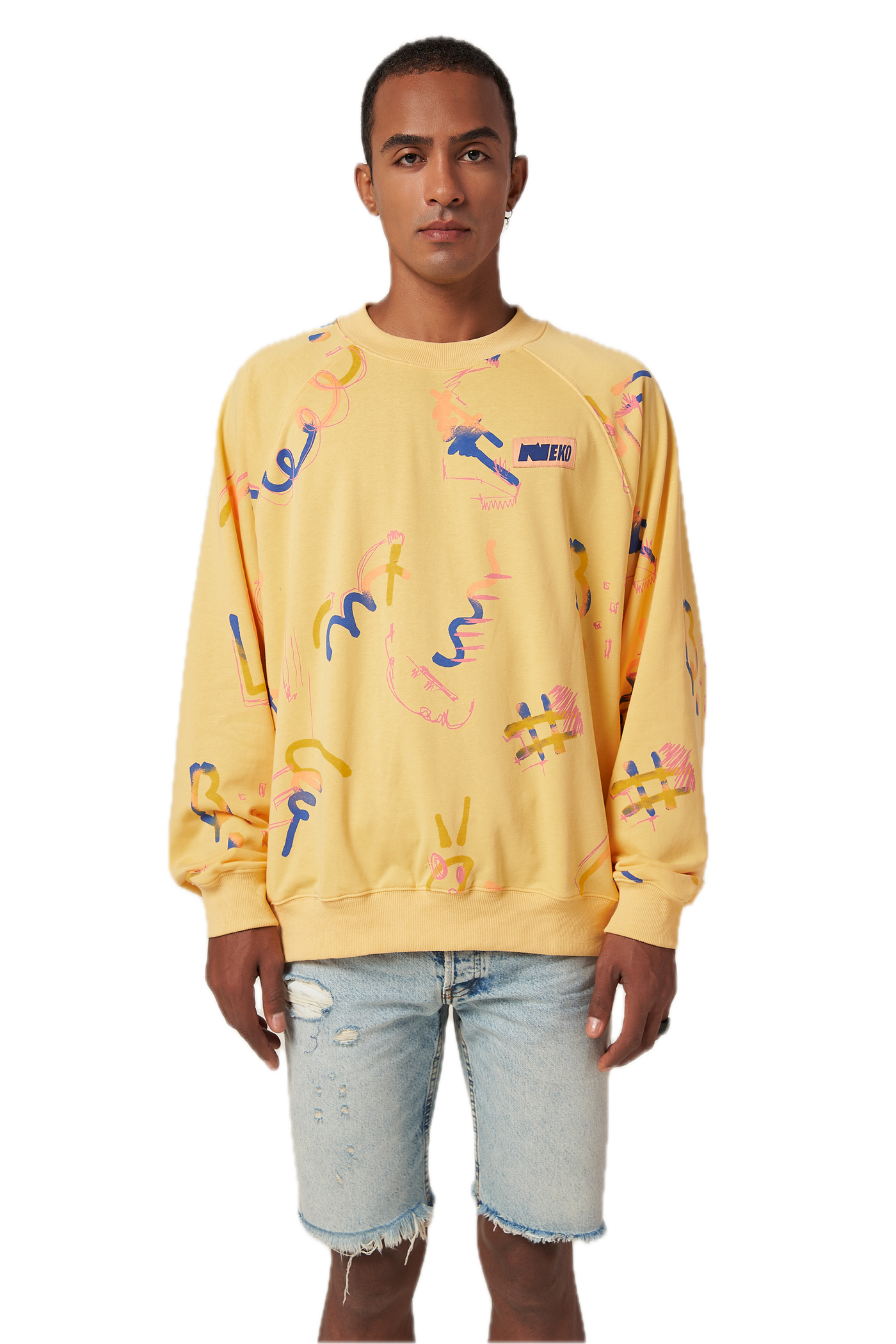 Not Limited Sweatshirt-Yellow