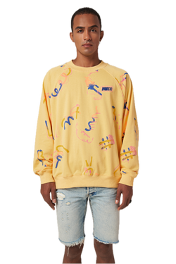 Not Limited Sweatshirt-Yellow