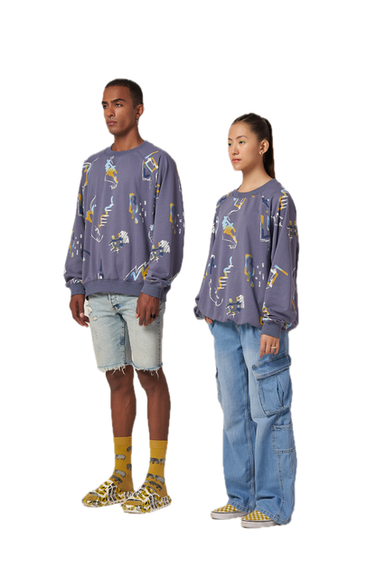 Not Limited Sweatshirt Gray