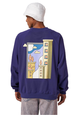 Urban Night Sweatshirt Blue