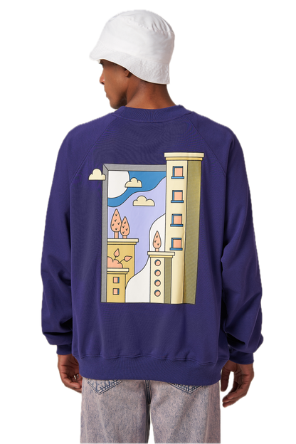 Urban Night Sweatshirt Blue
