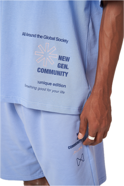 GLOBAL COMMUNITY T-SHIRT - LILAC
