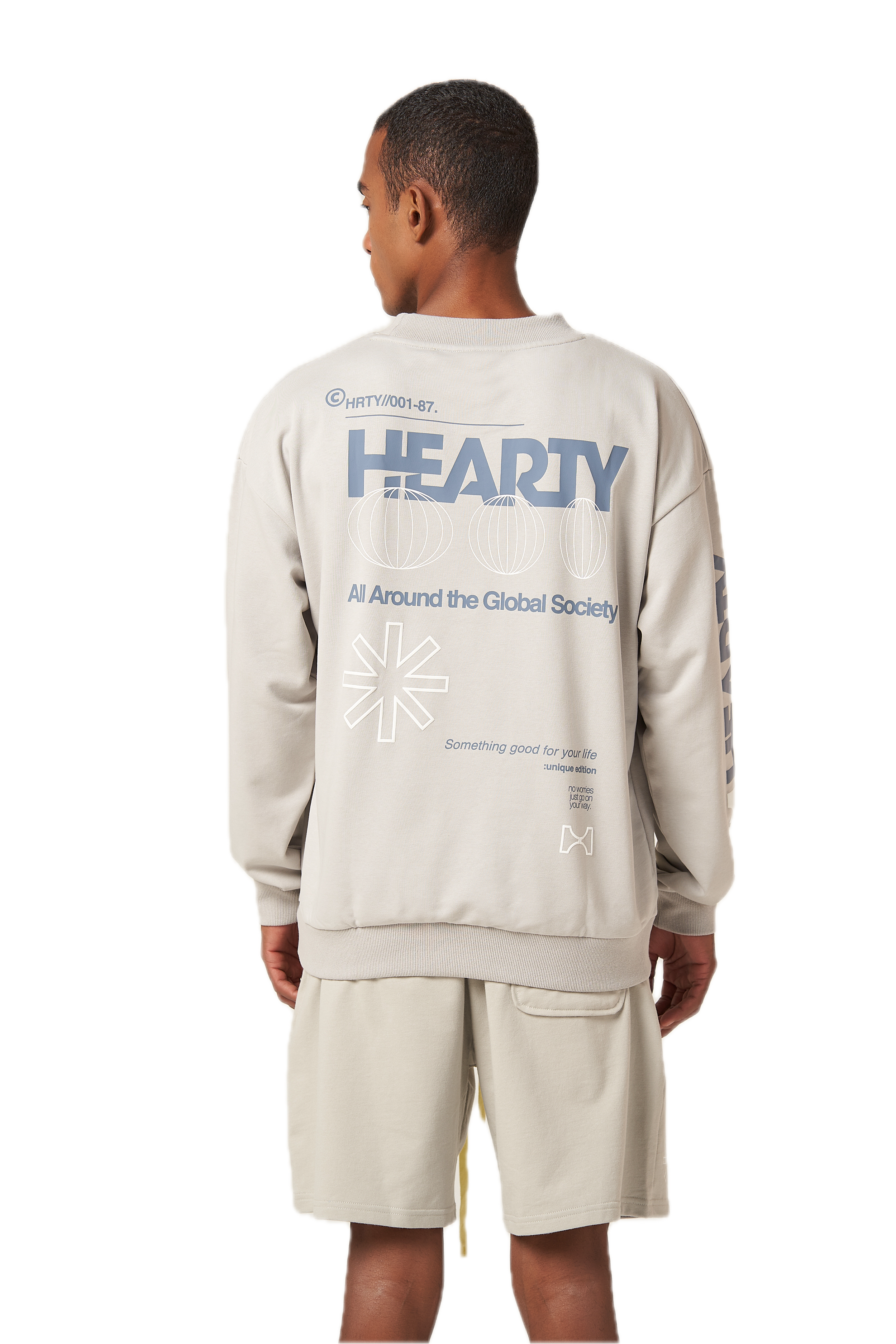 Global Society Gray Sweatshirt