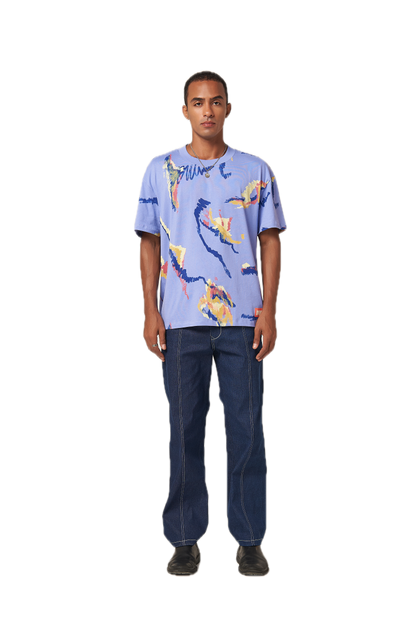 Multi Scribble T‐Shirt