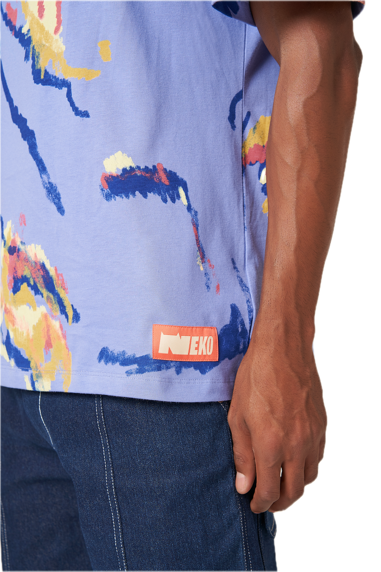 Multi Scribble T‐Shirt