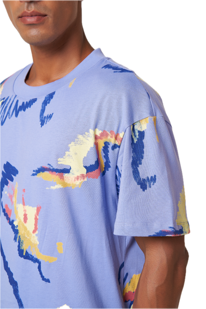 Multi Scribble T‐Shirt