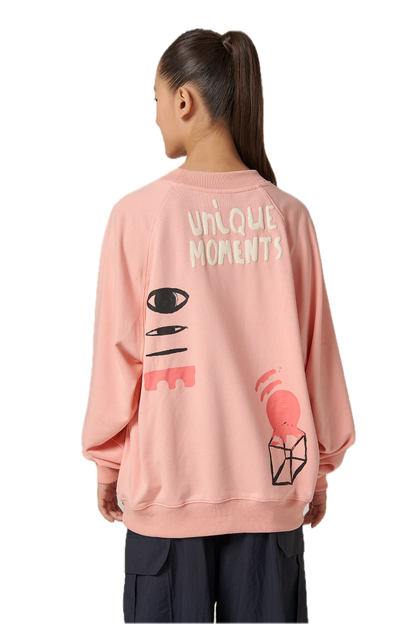 Storyteller Sweatshirt Pink