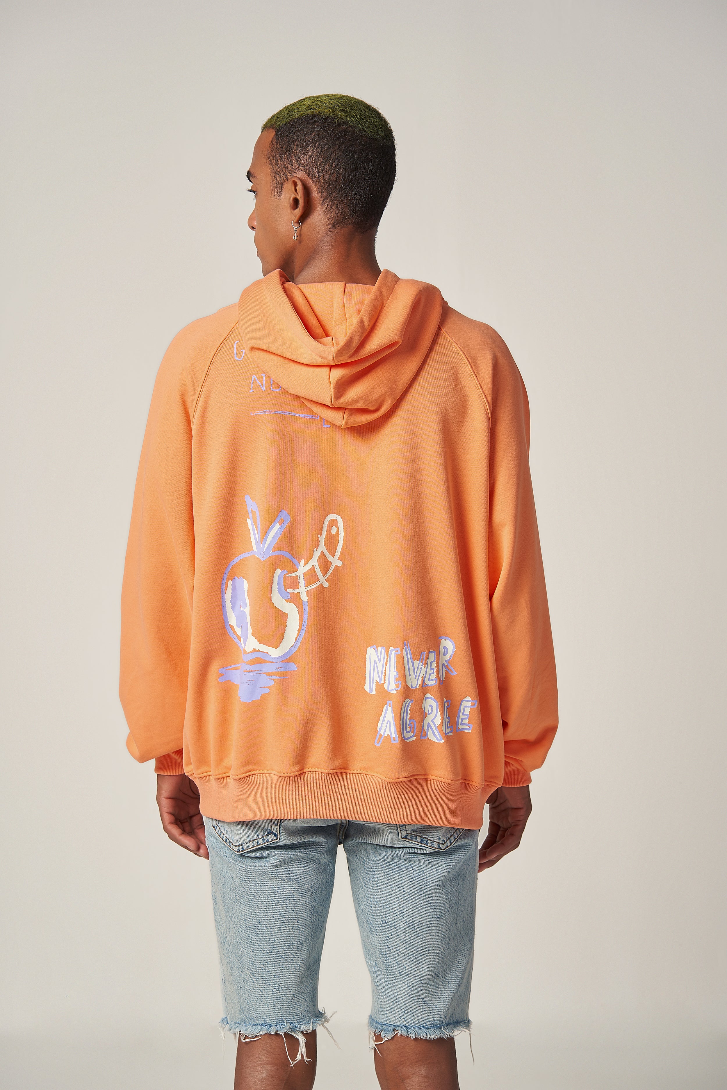 Daily Success Hoodie-Peach