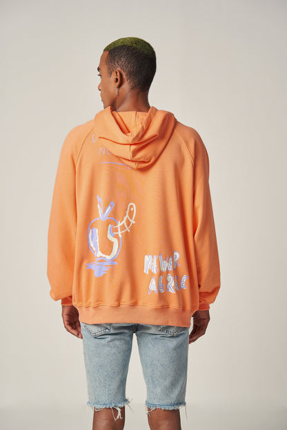 Daily Success Hoodie-Peach