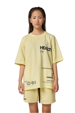 GLOBAL COMMUNITY T-SHIRT - YELLOW
