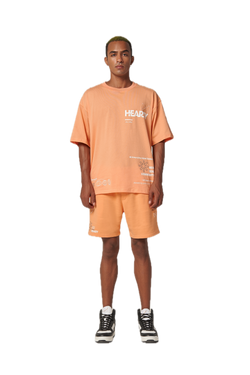 Global Society Orange Shorts