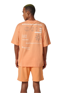 Global Society Orange Shorts