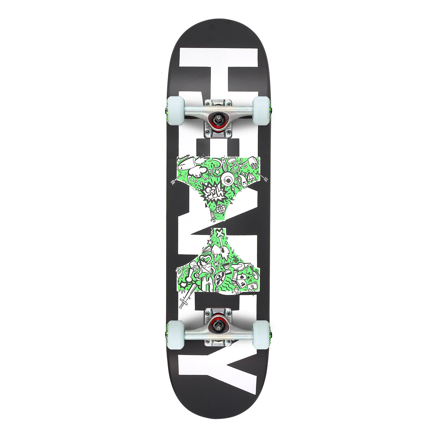 HOUR GLASS BLACK PRO | SKATEBOARD