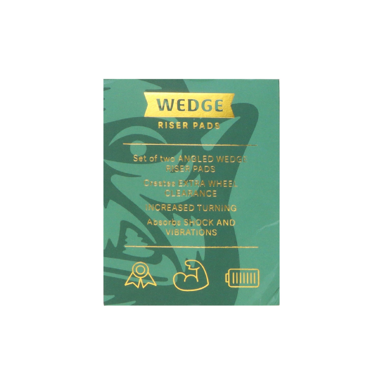 Adjutable Wedge Riser OGRE CRUISER/LONGBOARD ANGLED WEDGE RISER PADS – Skate Supply India