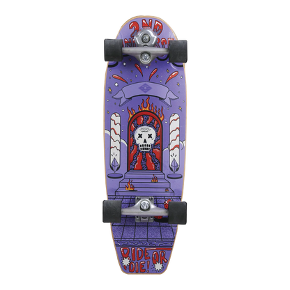 Grand Gopher Surf Skate-2nd Universe Purple 02- 30.5 Inches