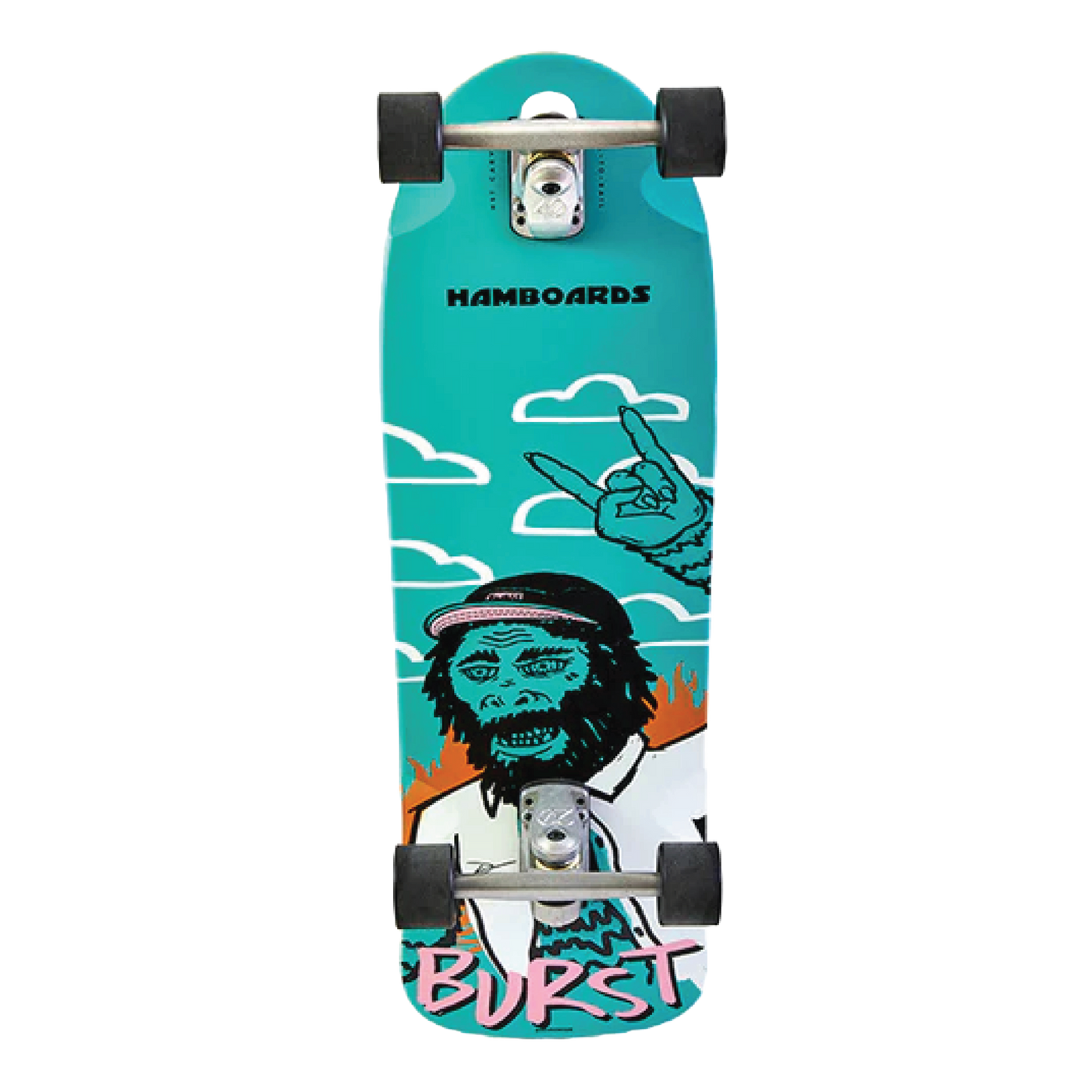 HAMBOARDS BURST SQUATCH 32 - SURFSKATE