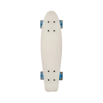 Piston PP Skateboards Kids 22 - Glow Worm White/Blue