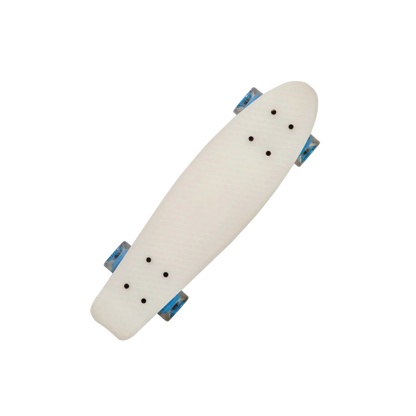 Piston PP Skateboards Kids 22 - Glow Worm White/Blue