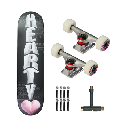 Black Urban Vortex - Pro Skateboard