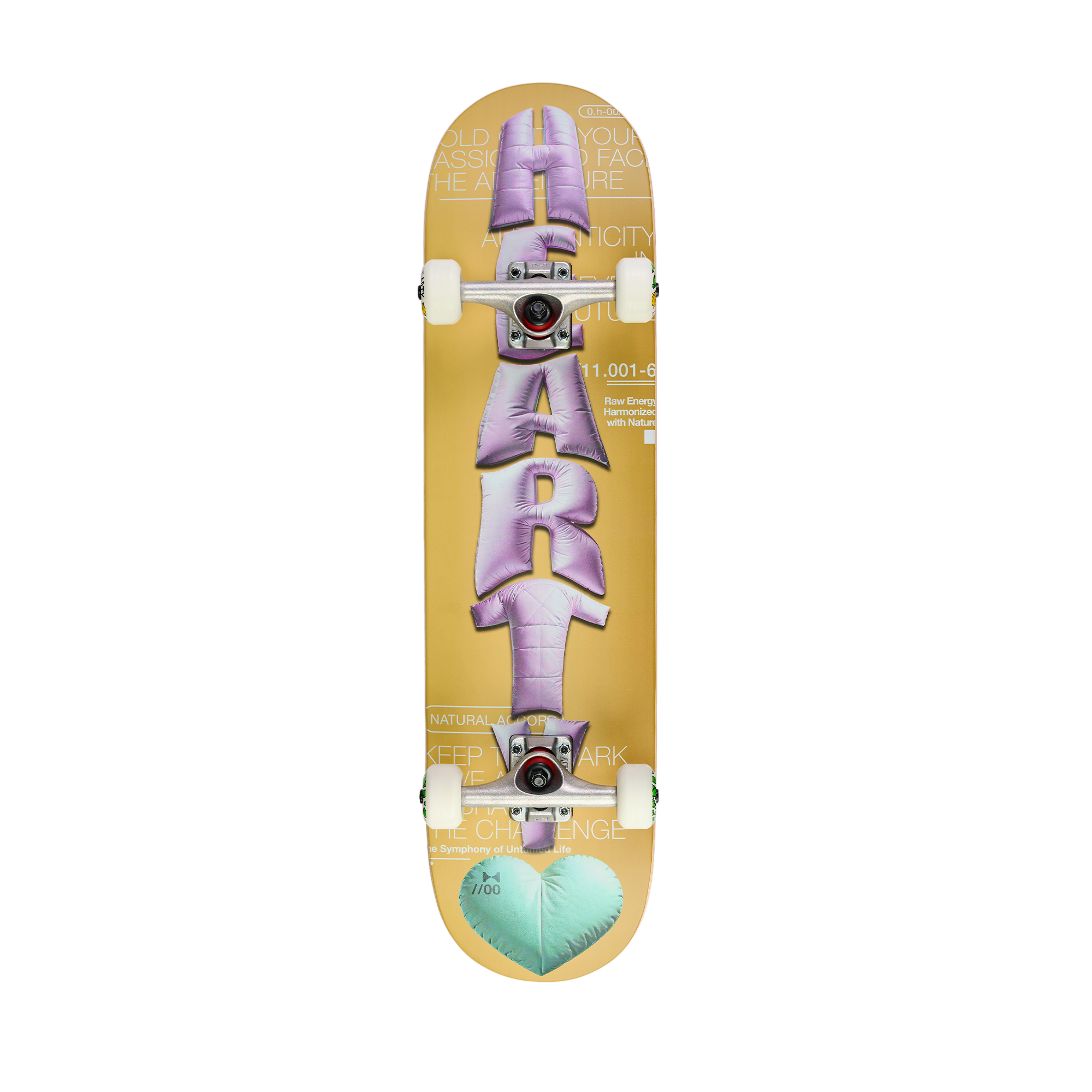 Yellow Urban Vortex - Pro Skateboard