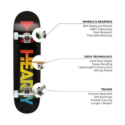 GLOW IN THE DARK PRO | 8.0 SKATEBOARD (Display Piece)