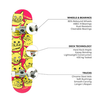 CAT PRO | 8.0 COMPLETE SKATEBOARD
