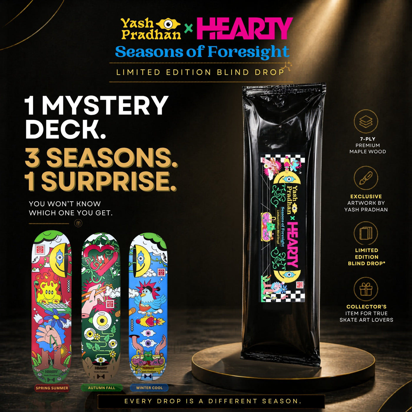 BLIND DECK | HEARTY × YASH PRADHAN