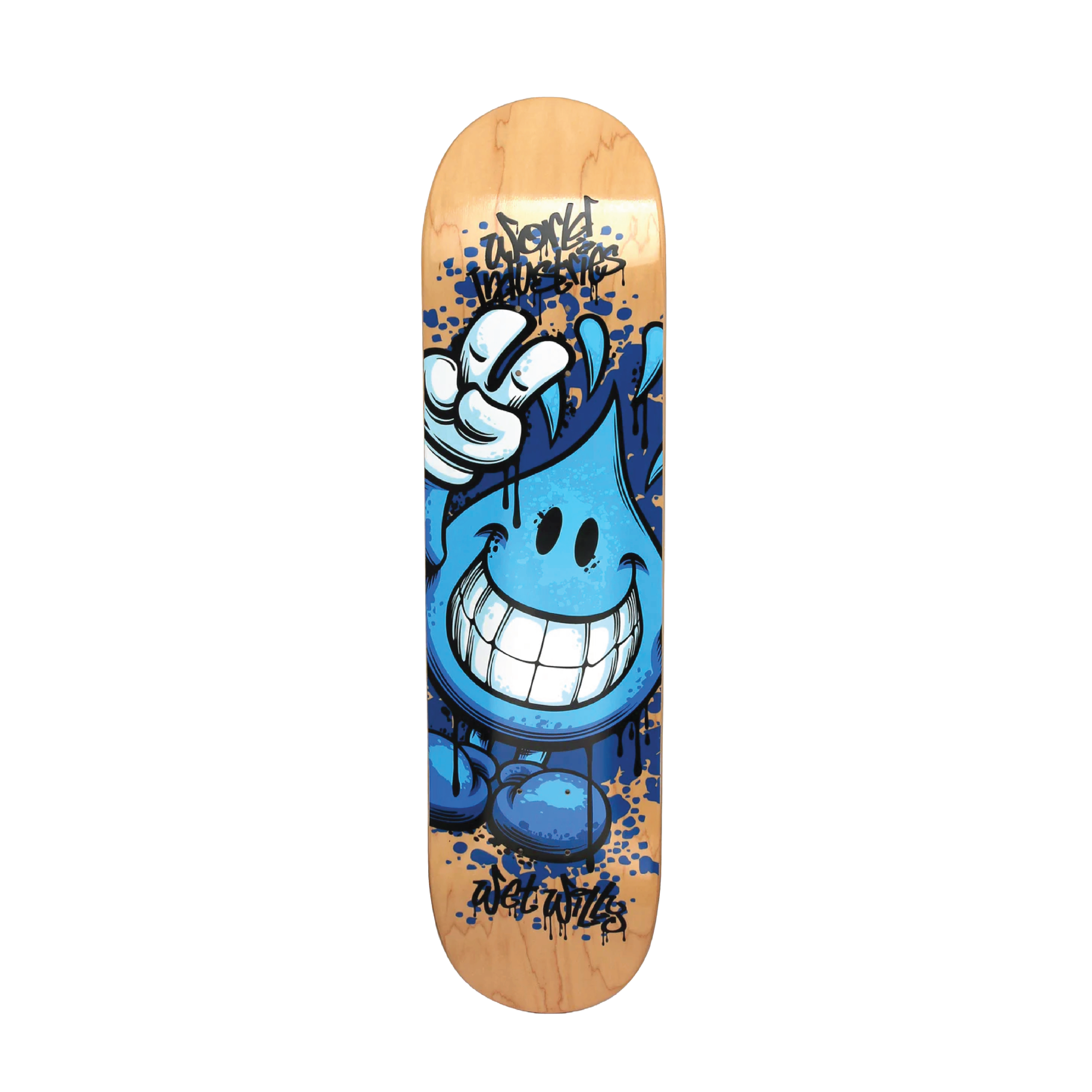 World Industries Deck-Raw Wet Willy 8.0”-Natural