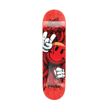 World Industries Deck-RawDevilMan 8.0"-RED