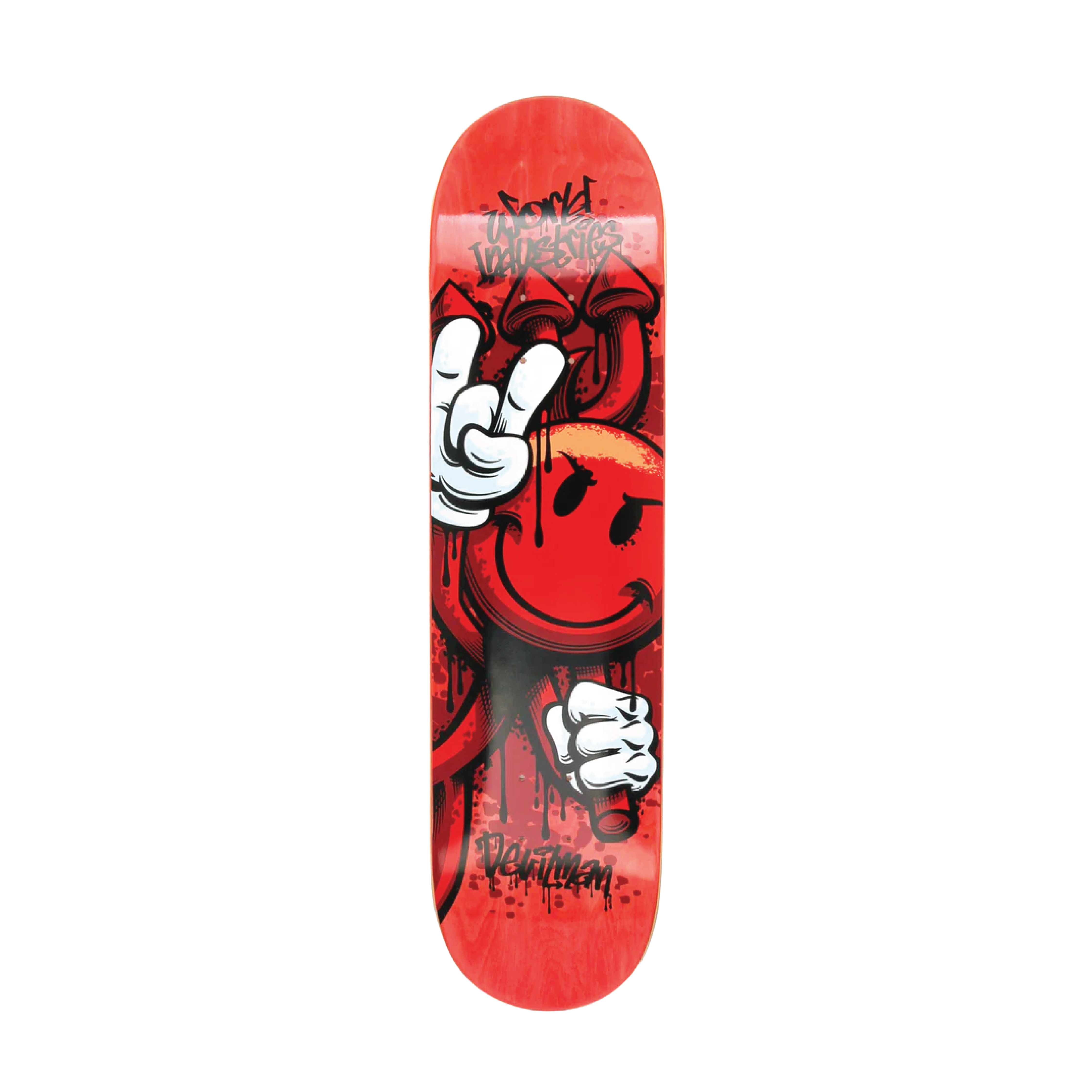 World Industries Deck-RawDevilMan 8.0"-RED