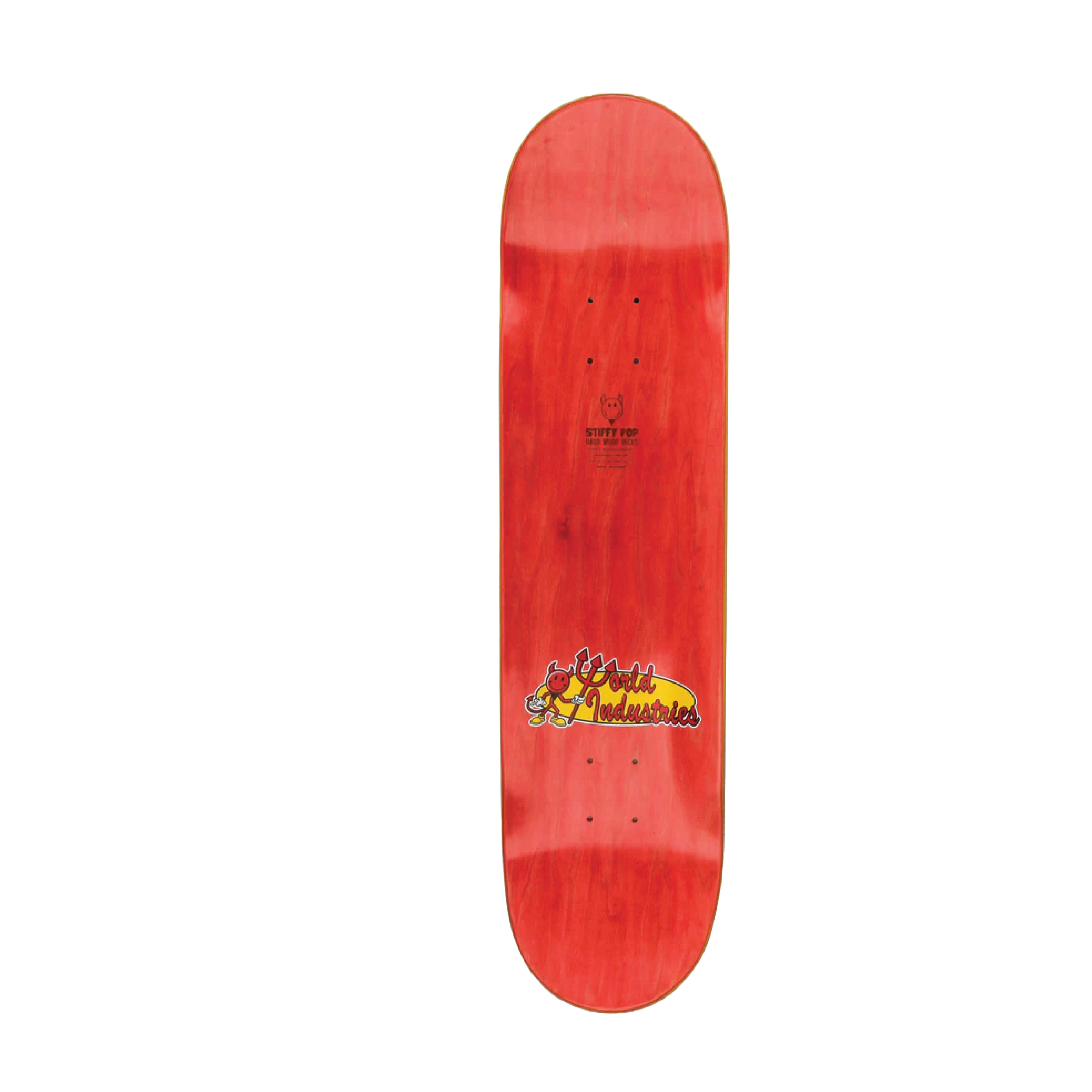 World Industries Deck-RawDevilMan 8.0"-RED