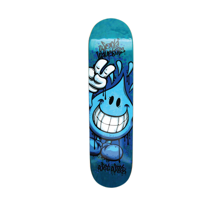World Industries Deck-Raw Wet Willy 8.0”-Blue