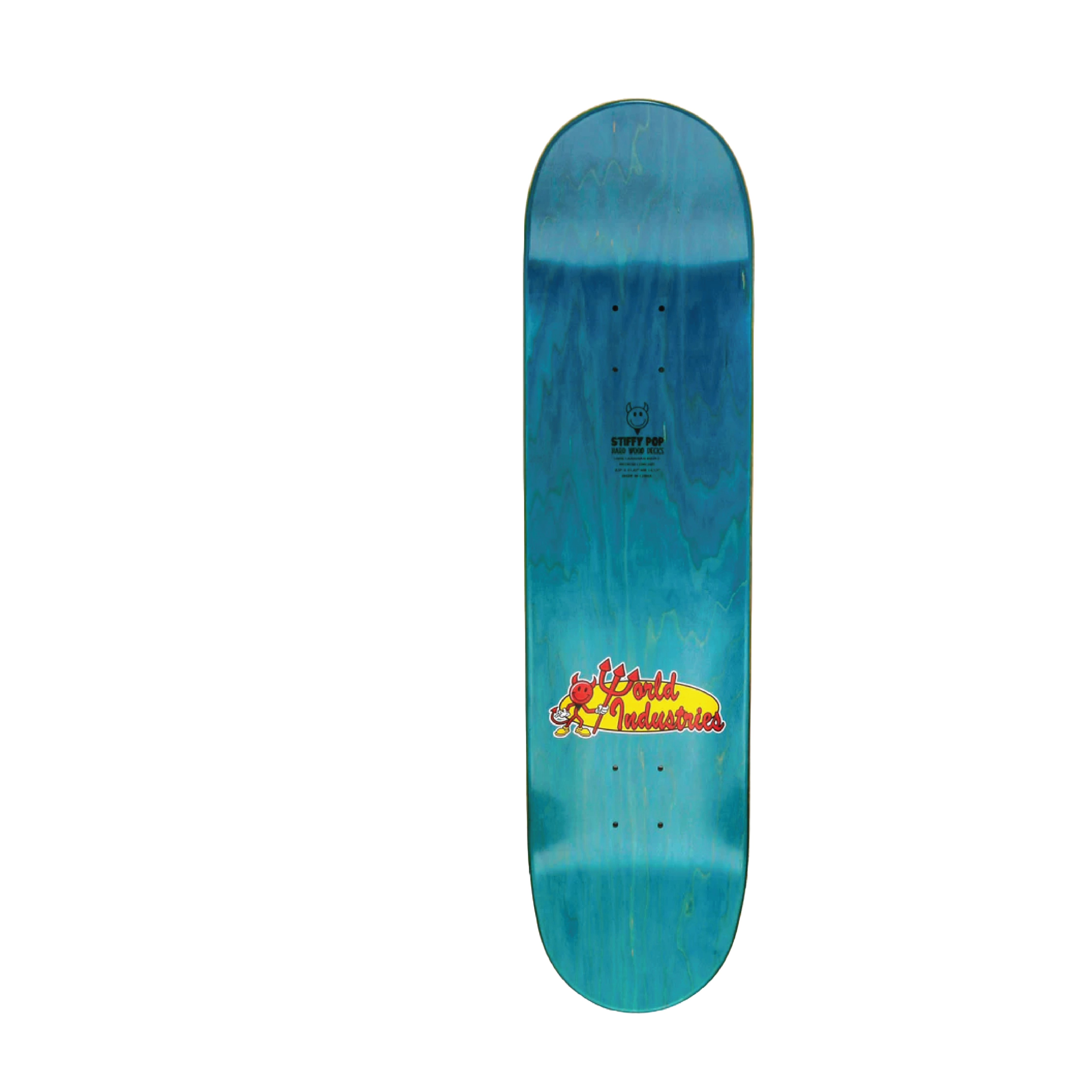 World Industries Deck-Raw Wet Willy 8.0”-Blue