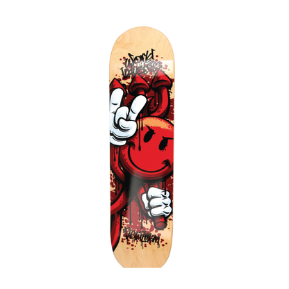 World Industries Deck-RawDevilMan 8.0"-Natural