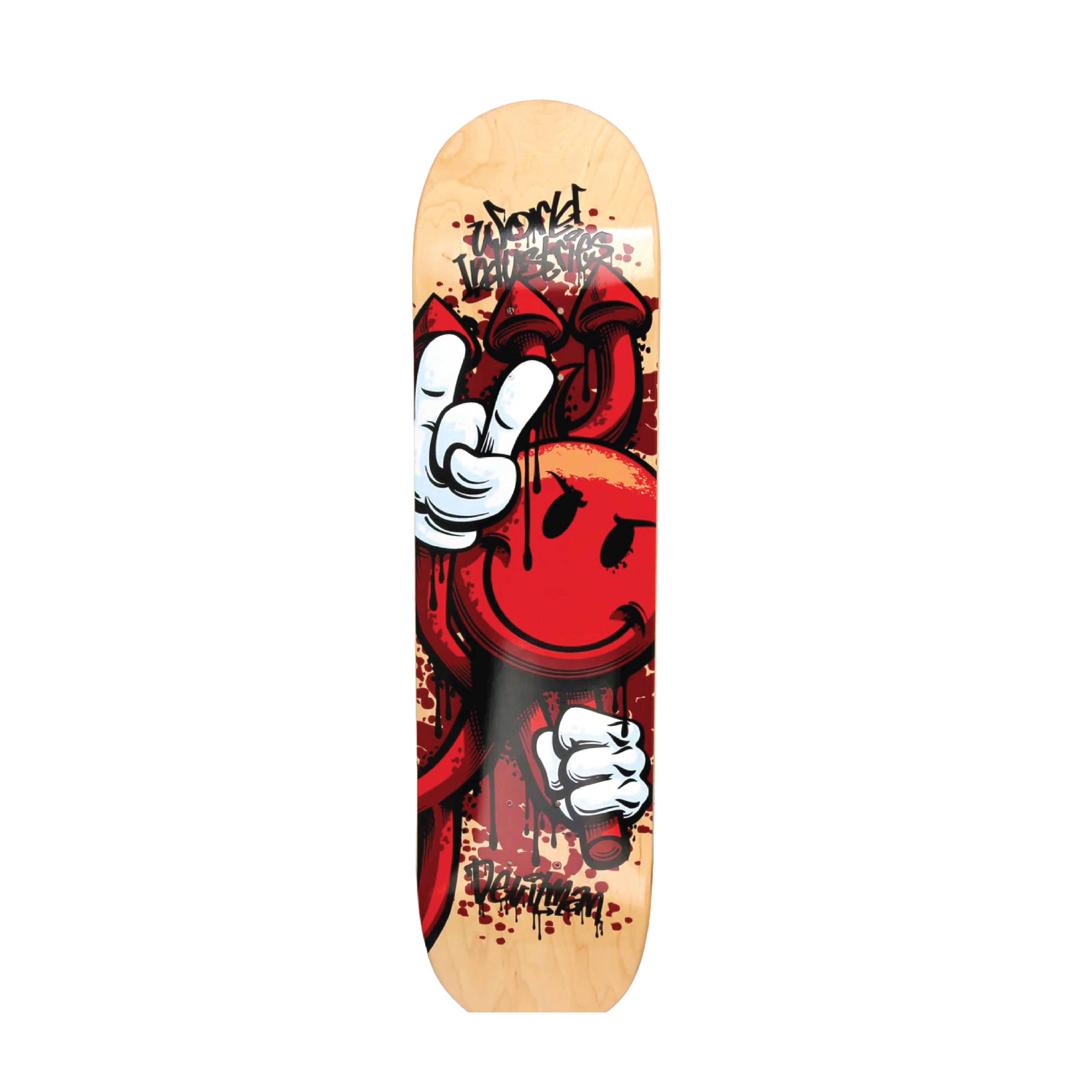 World Industries Deck-RawDevilMan 8.0"-Natural