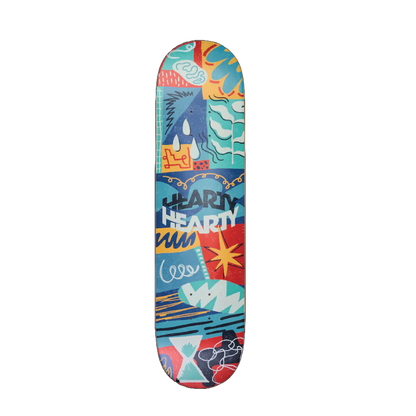 Hearty Skateboard Deck -Tetran Twist