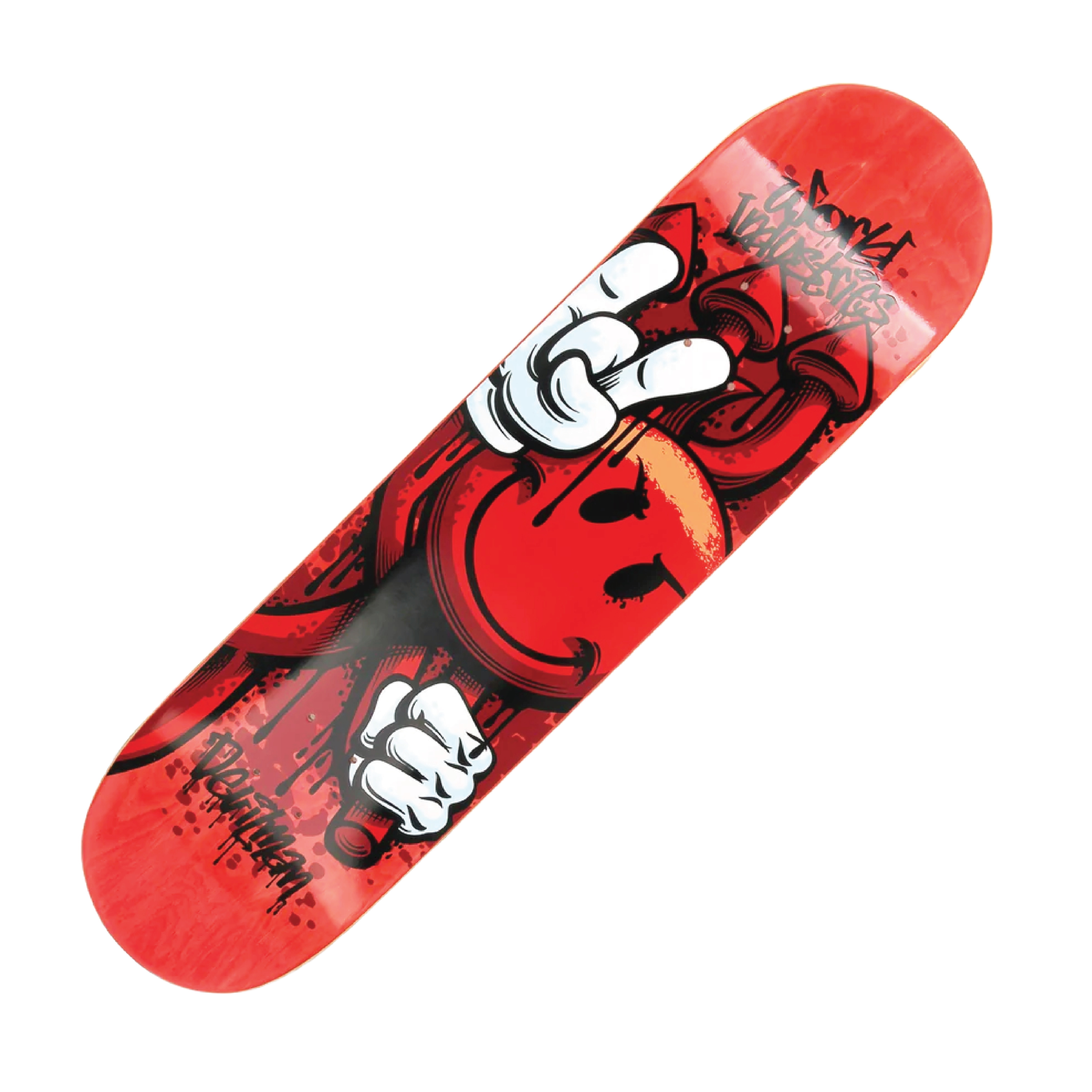 World Industries Deck-RawDevilMan 8.0"-RED