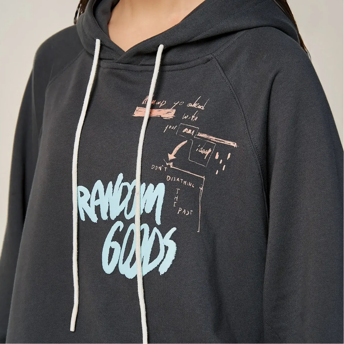 DAILY SUCCESS | DARK CHARCOL GREY HODDIE