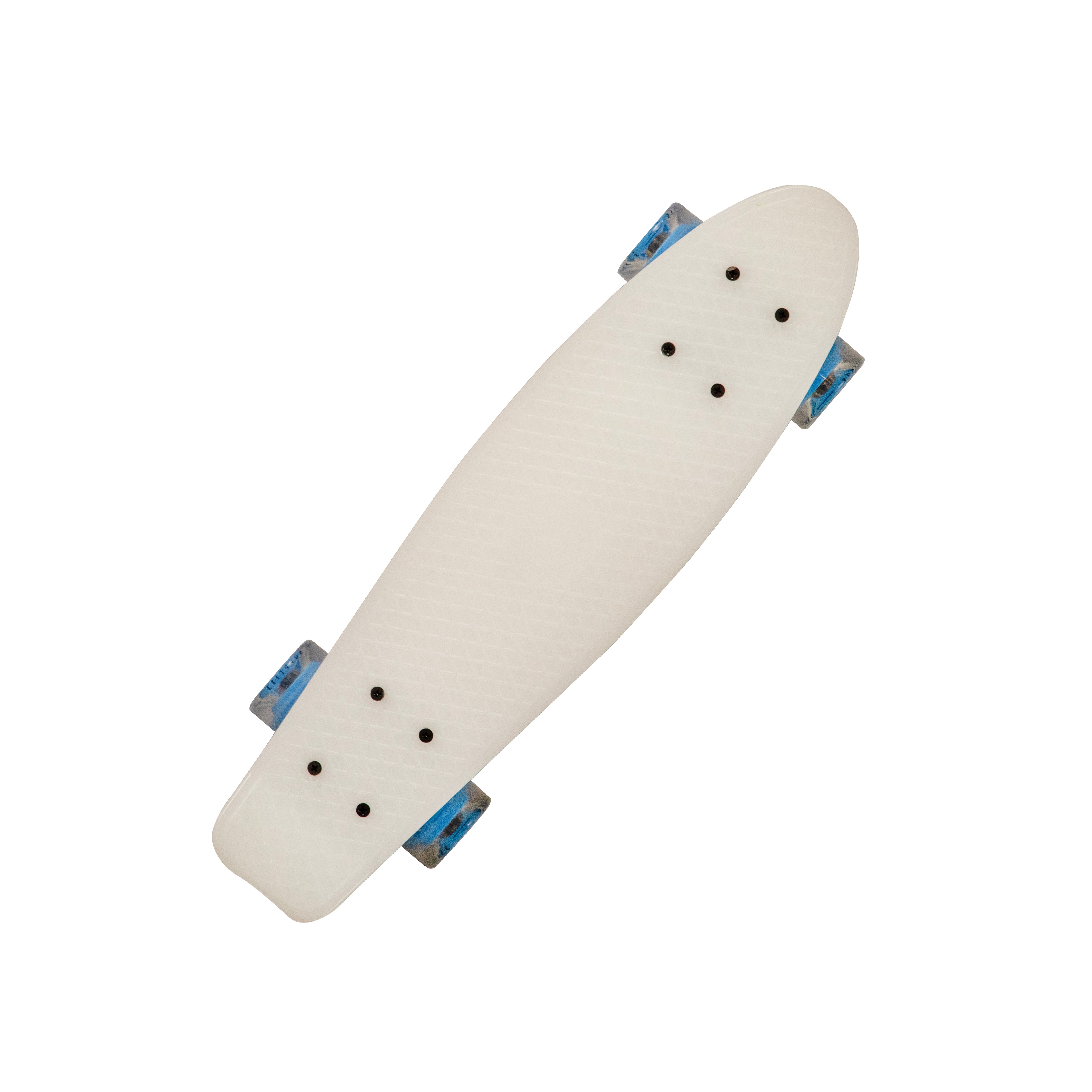 Piston PP Skateboards Kids 22 - Glow Worm White/Blue