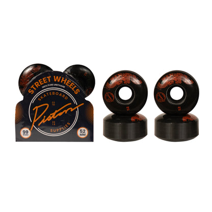 Piston Skateboard Wheels 52mm/Dragon